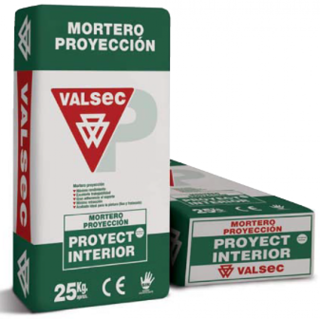 Mortero Proyect Interior saco de 25kg